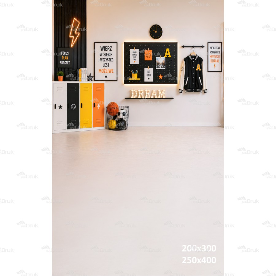 Tło fotograficzne „Dream Big – nowoczesna strefa motywacji” | 4151